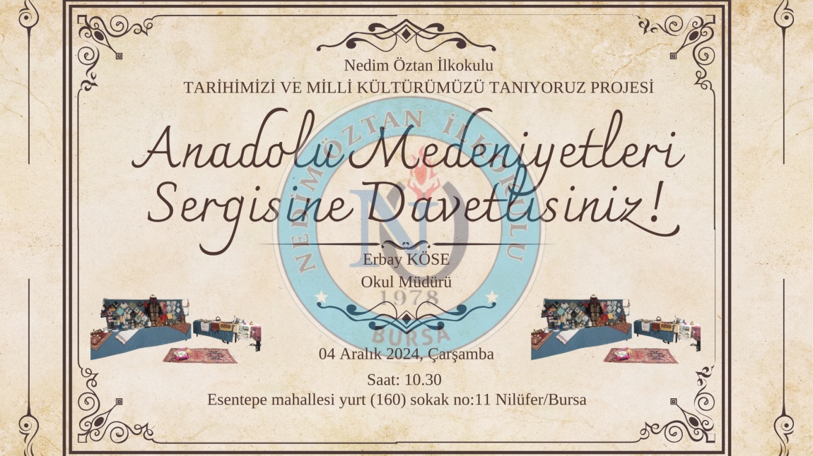 Okulumuzda “Anadolu Medeniyetleri” Sergisi Açıldı